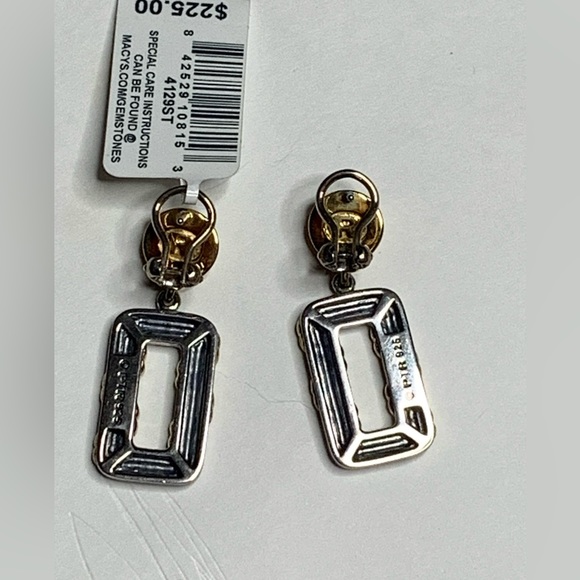 925 Peter Thomas Roth Sterling 18k gold Earrings - Picture 7 of 7